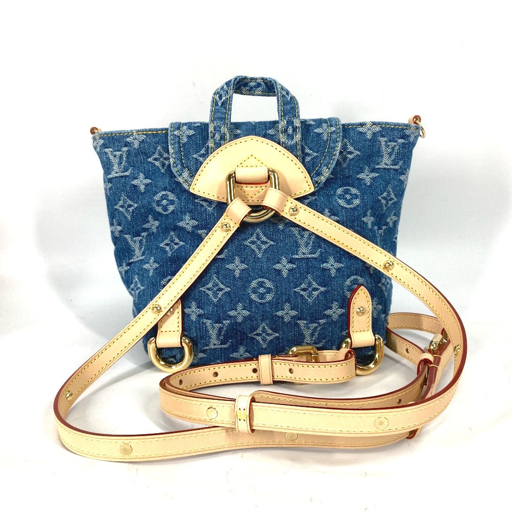 Louis Vuitton Backpack M46836 New Remix Venice Monogram Denim Blue