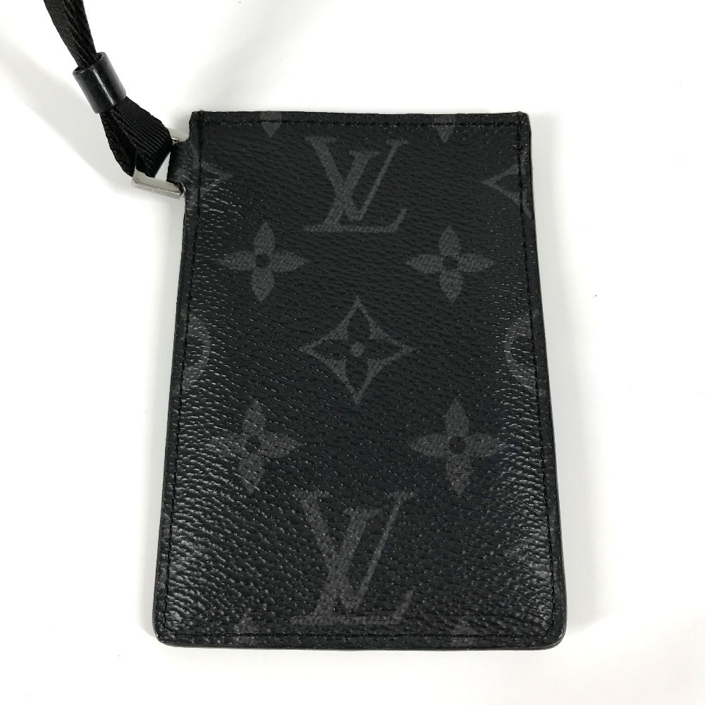 Louis Vuitton M61690 Eclipse folder Monogram Canvas Black Wallet Case