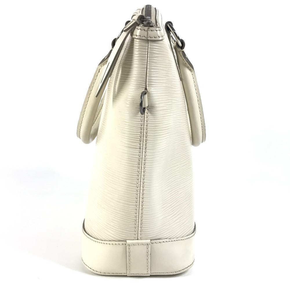 Louis Vuitton M4229J Epi LockitPM Leather White Handbag