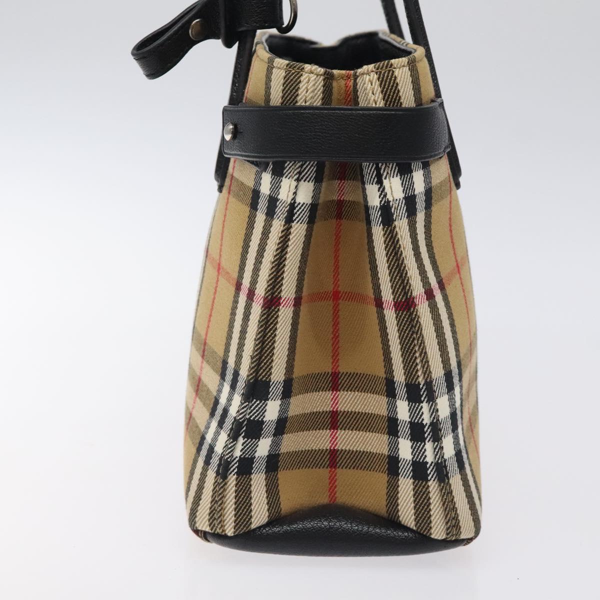 Burberry The Banner Tote Bag Canvas Beige