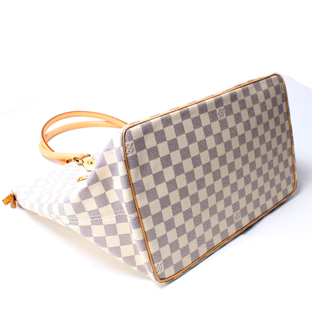 Louis Vuitton Saleya Azur GM Damier Handbag