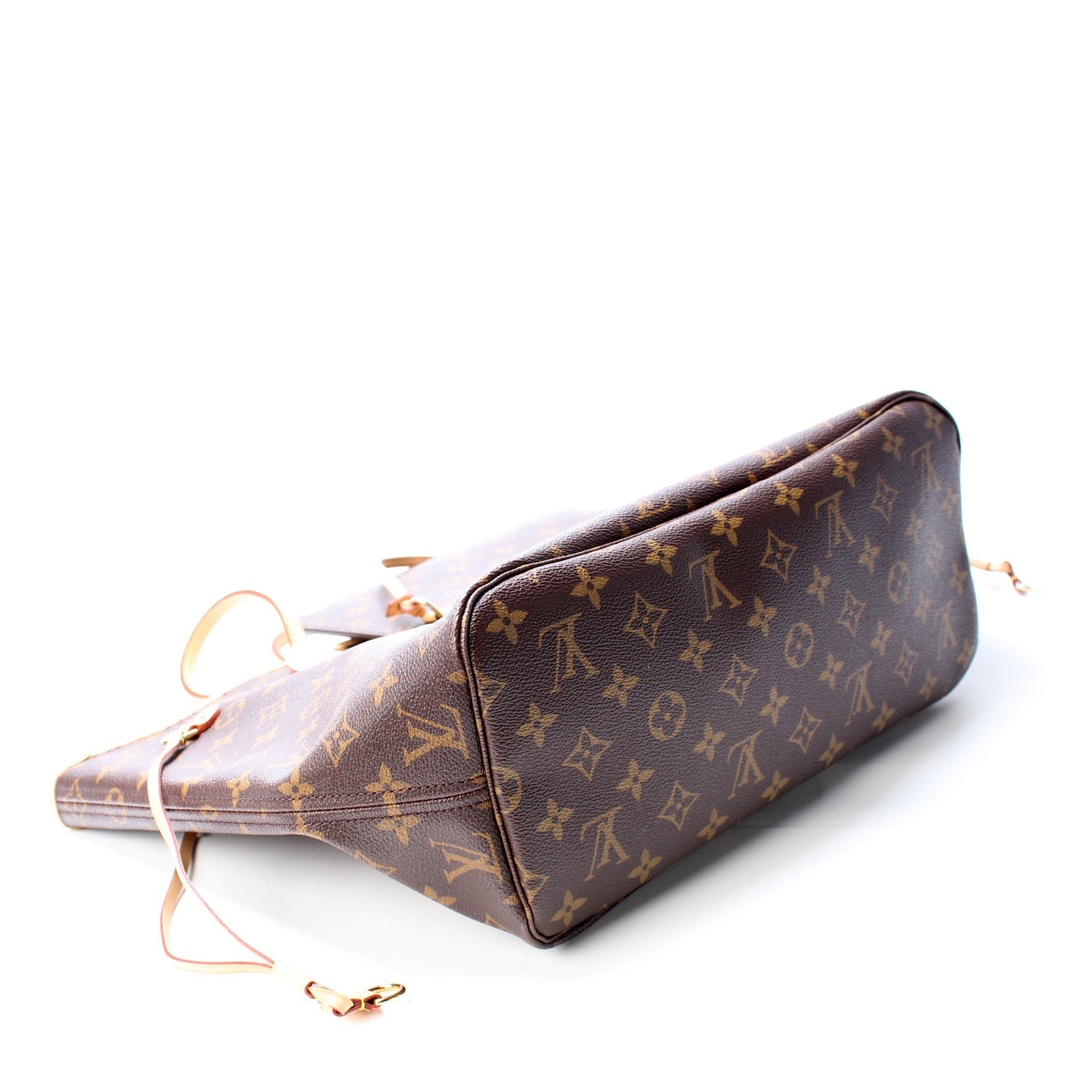 Louis Vuitton Neverfull MM W Pochette Monogram Tote Bag
