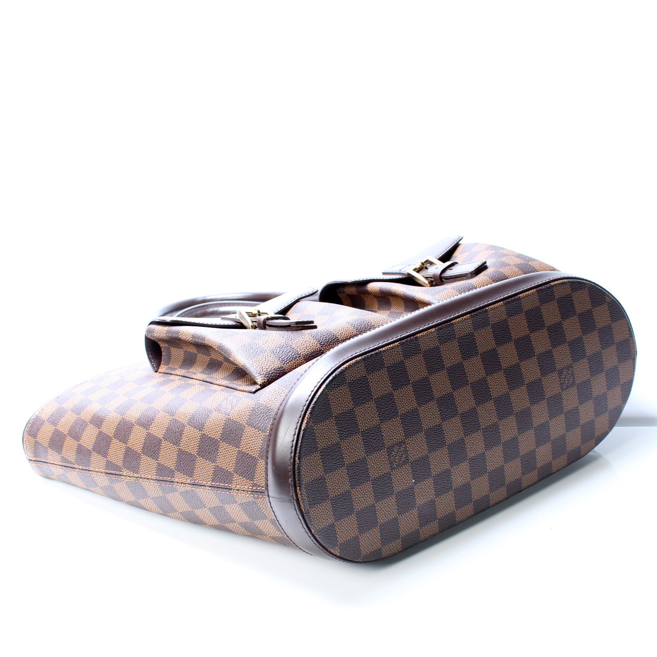Louis Vuitton Manosque GM Ebene Damier Handbag