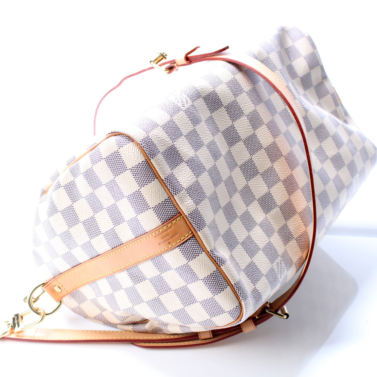 Louis Vuitton Speedy 30 Bandouliere Azur Damier Handbag Azur 2