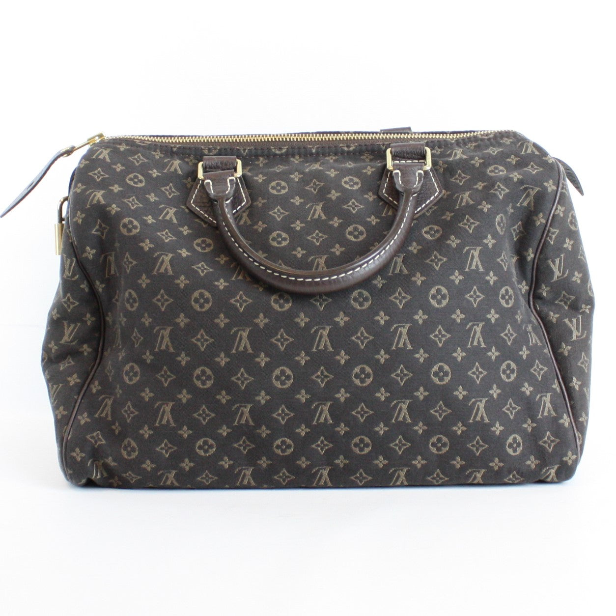 Louis Vuitton Speedy 30 Lin Handbag