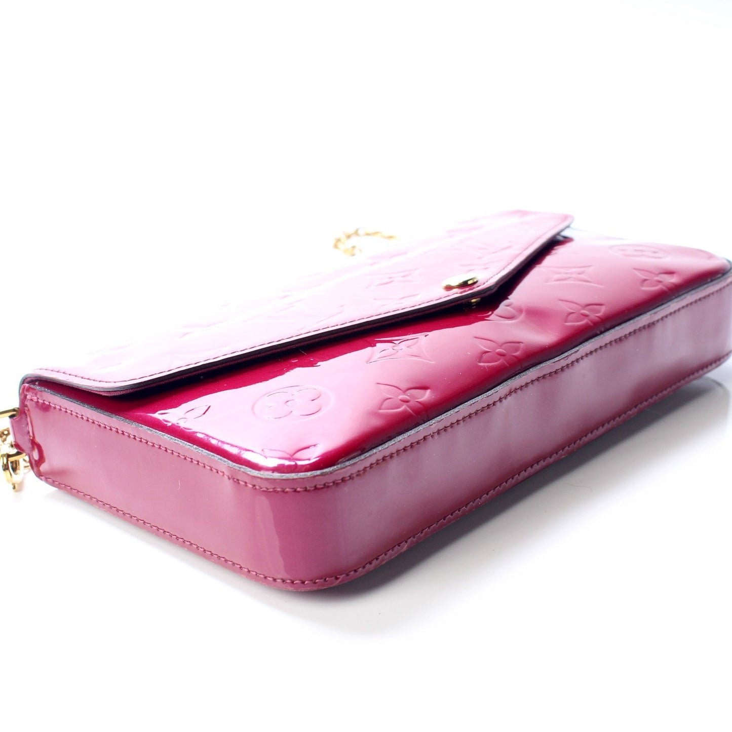 Louis Vuitton Pochette Felicie Vernis Clutch Bag Vernis 2