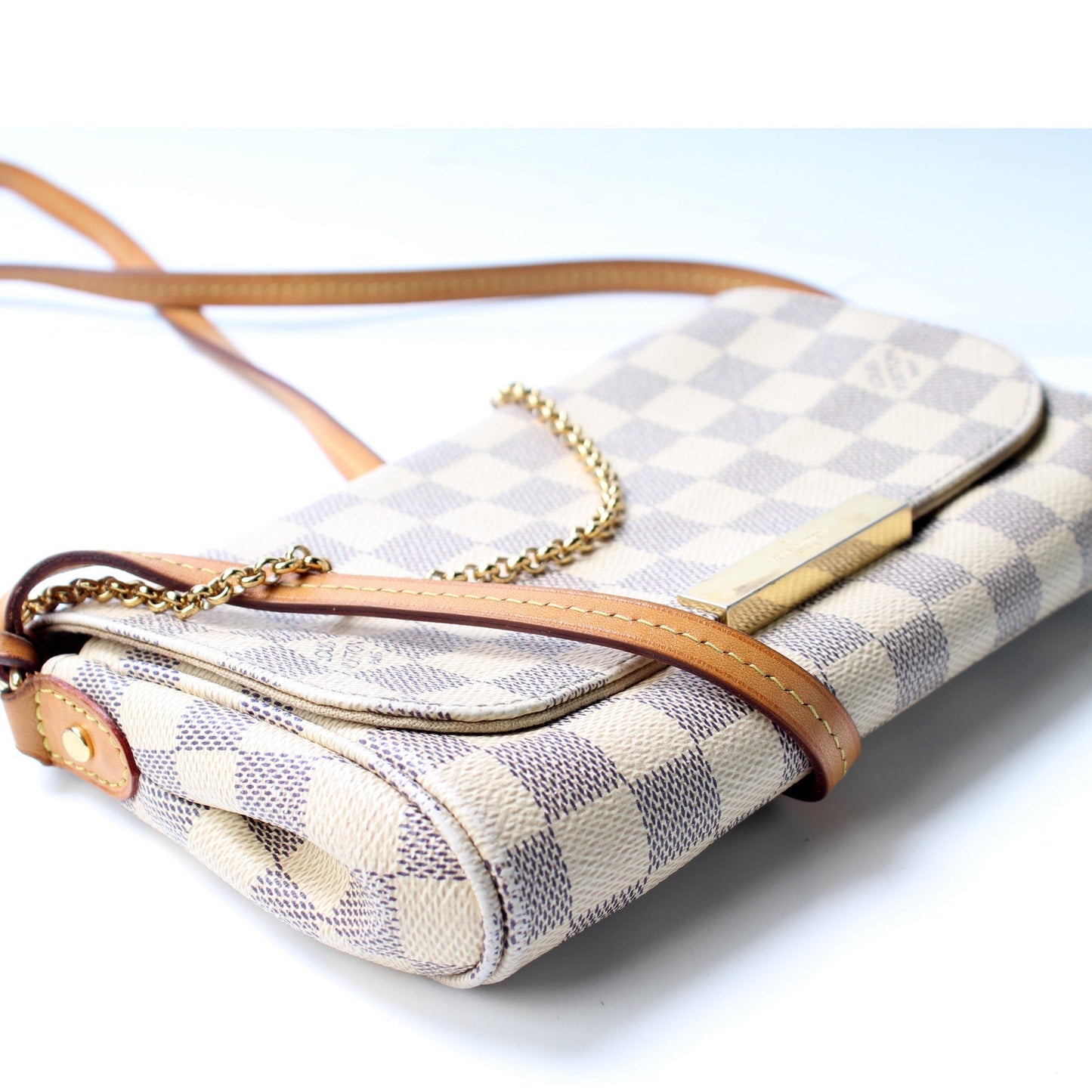 Louis Vuitton Favorite PM Azur Damier Handbag