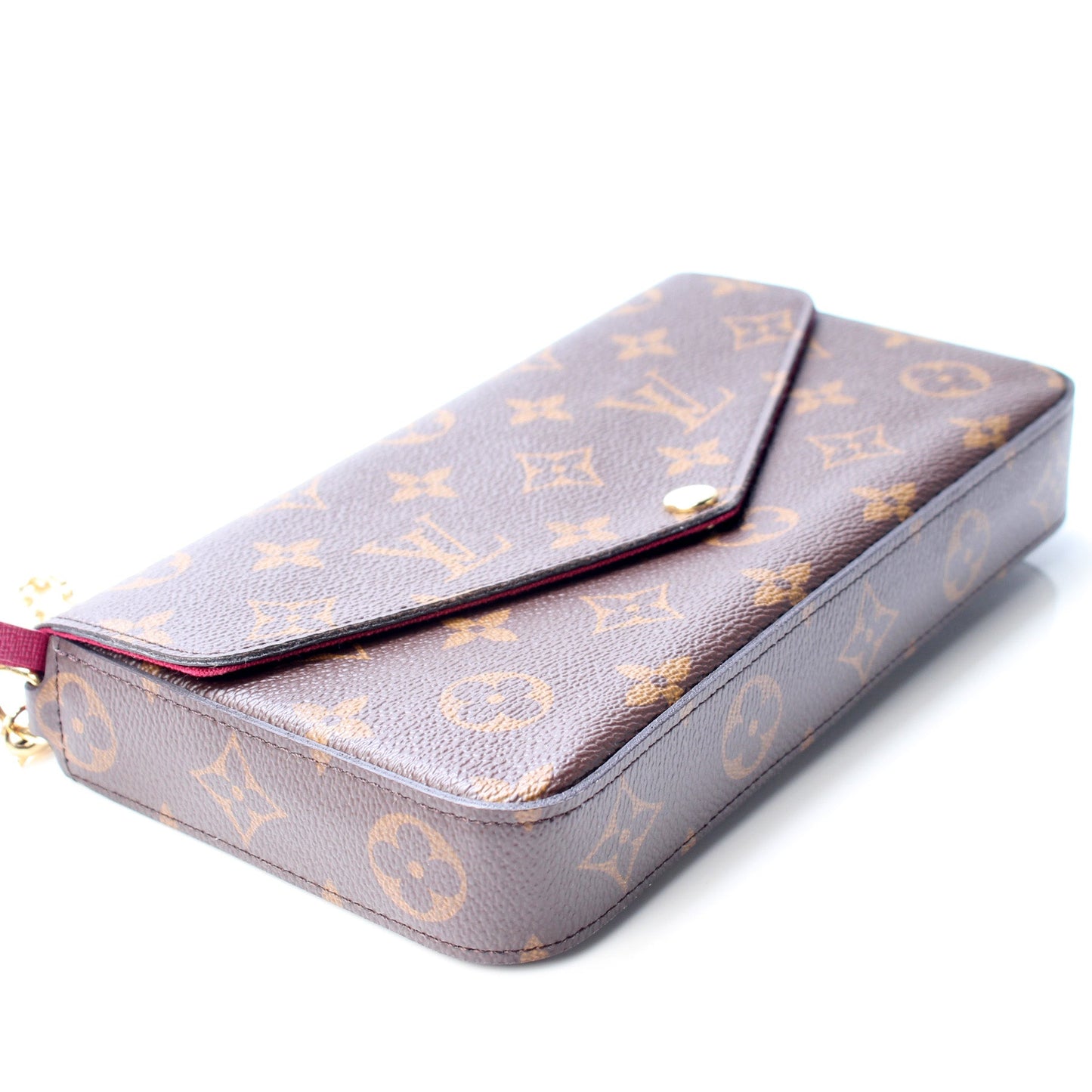 Louis Vuitton Pochette Felicie Monogram Clutch Bag Monogram 10