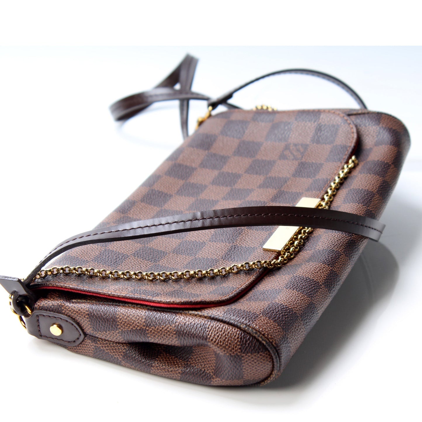 Louis Vuitton Favorite MM Ebene Damier Handbag Ebene 3