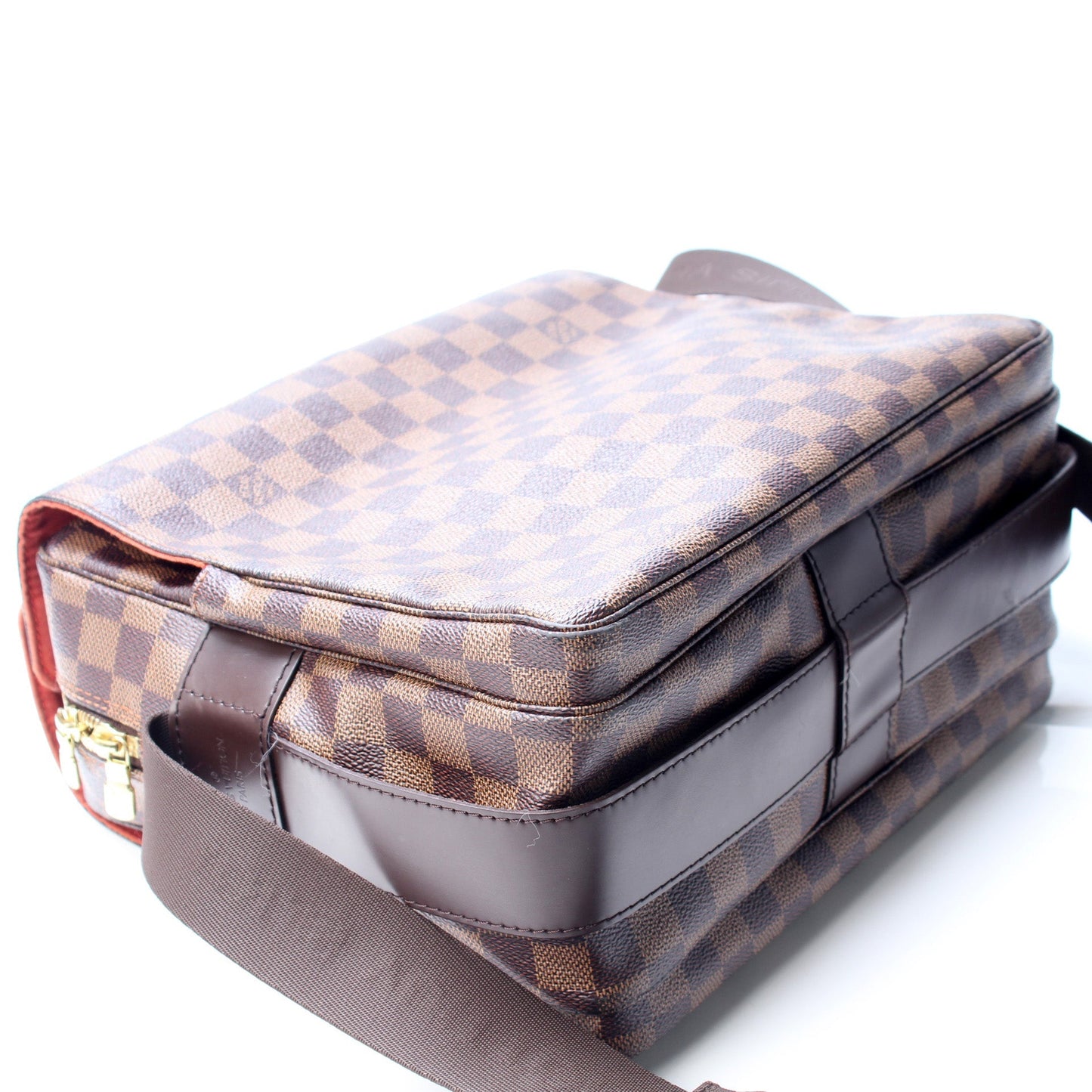 Louis Vuitton Naviglio Messenger Ebene Damier Crossbody Bag