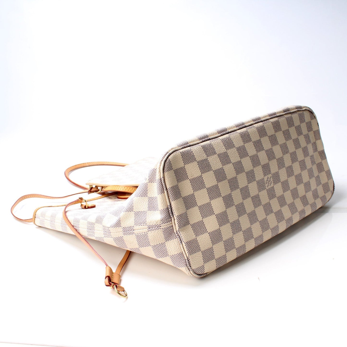 Louis Vuitton Neverfull W MM Azur Damier Wallet Case