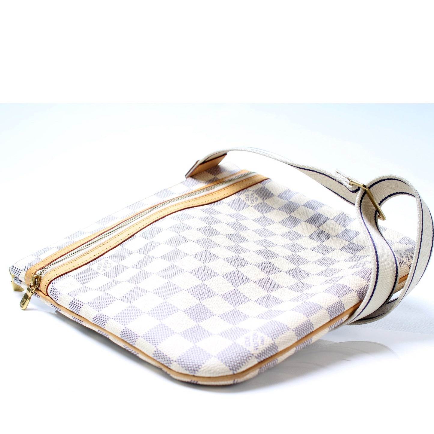 Louis Vuitton Pochette Bosphore Azur Damier Clutch Bag