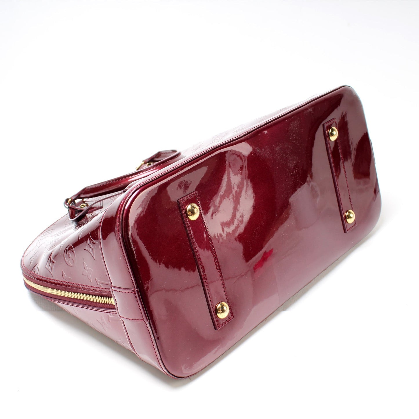 Louis Vuitton Alma GM Vernis Handbag Vernis 8