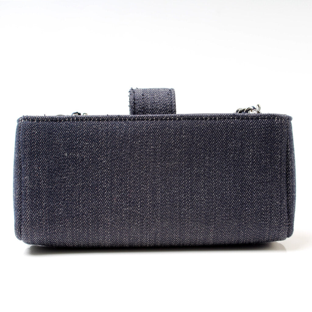 Chanel O-Phone Holder Denim Handbag