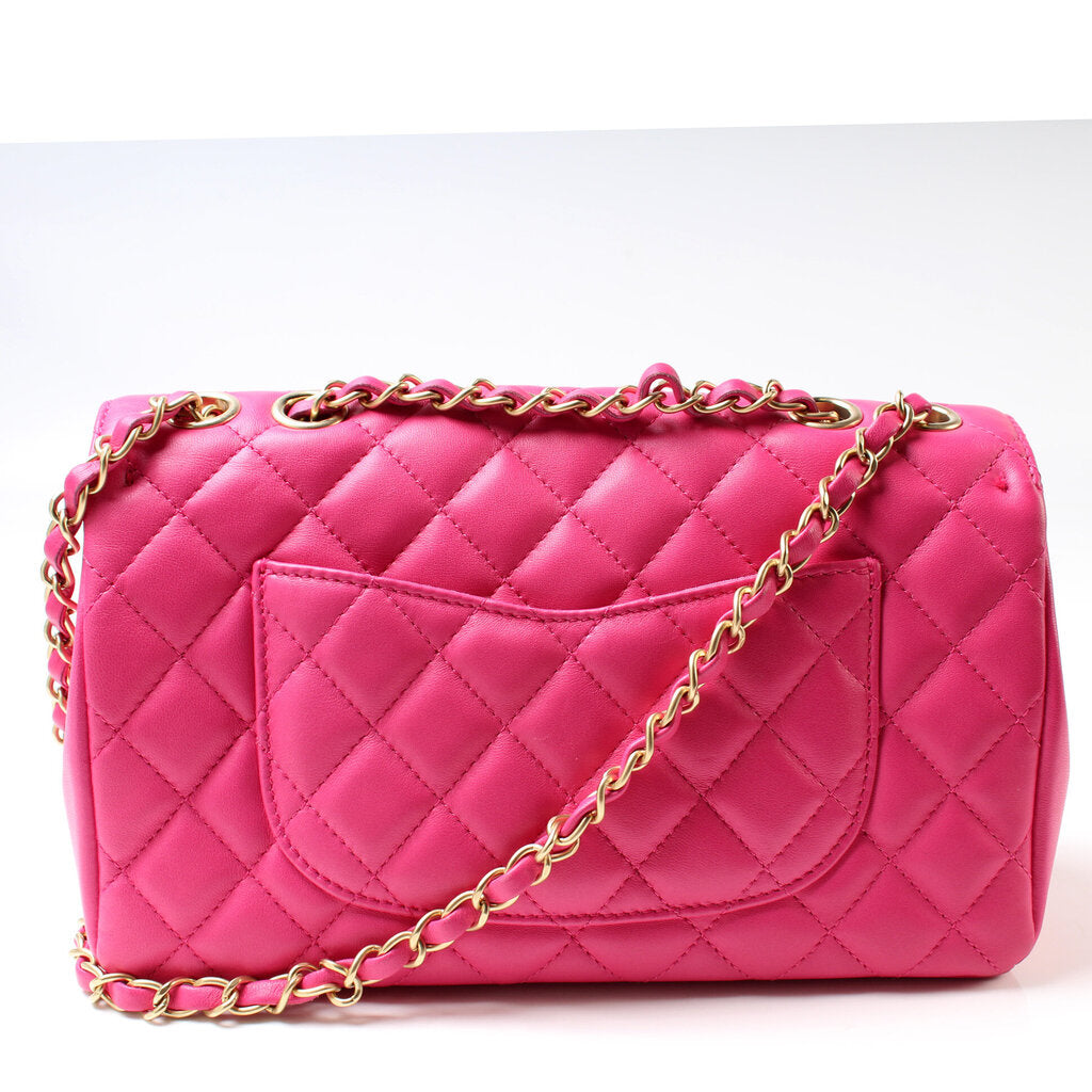 Chanel Casual Single Flap Lambskin Handbag