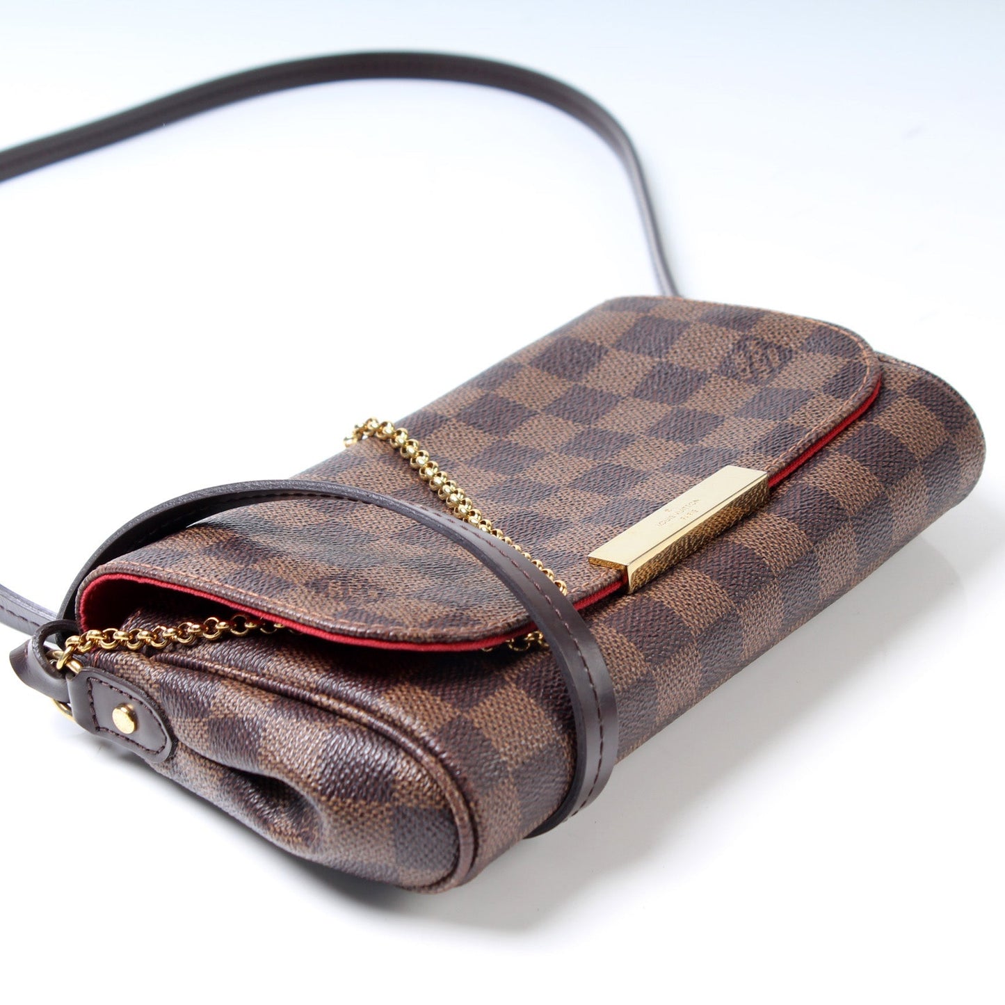Louis Vuitton Favorite PM Ebene Damier Handbag