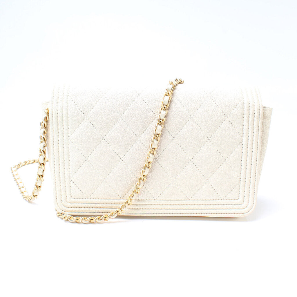 Chanel WOC Boy Caviar 25M Clutch Bag