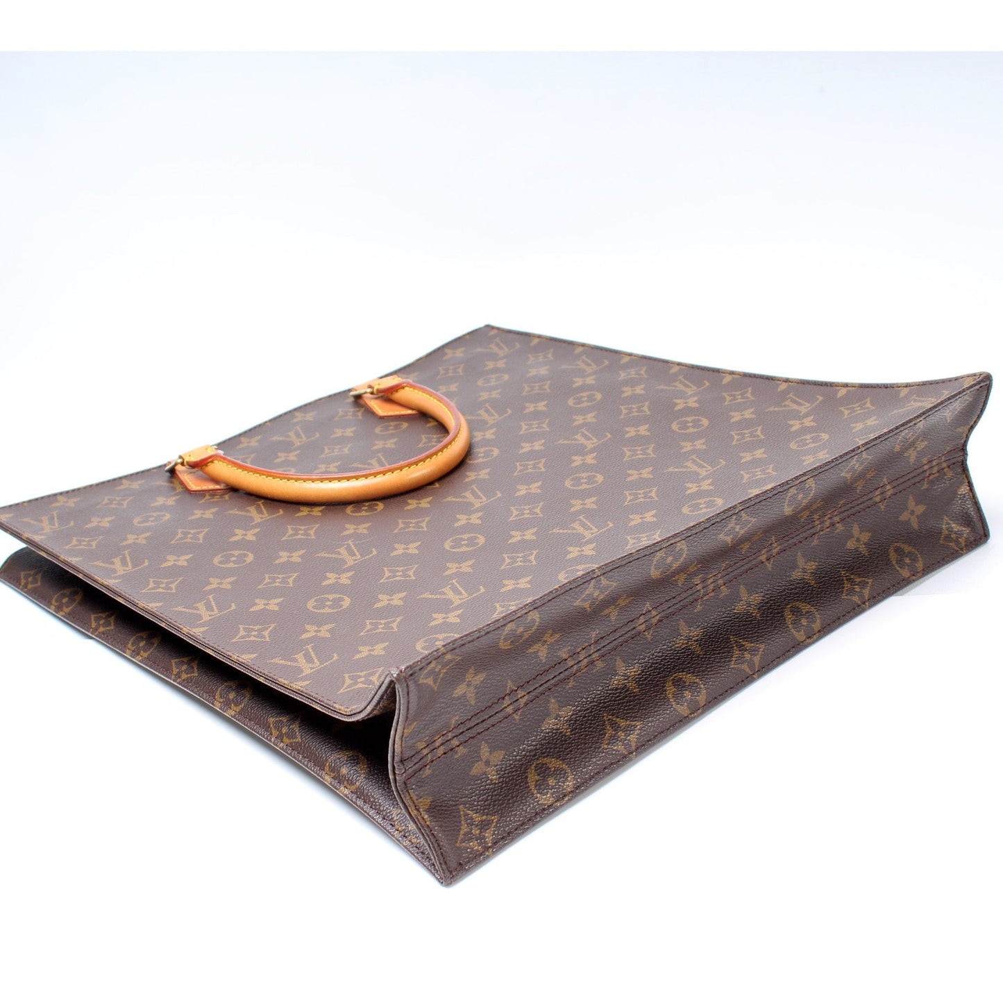 Louis Vuitton Sac Plat Monogram Handbag