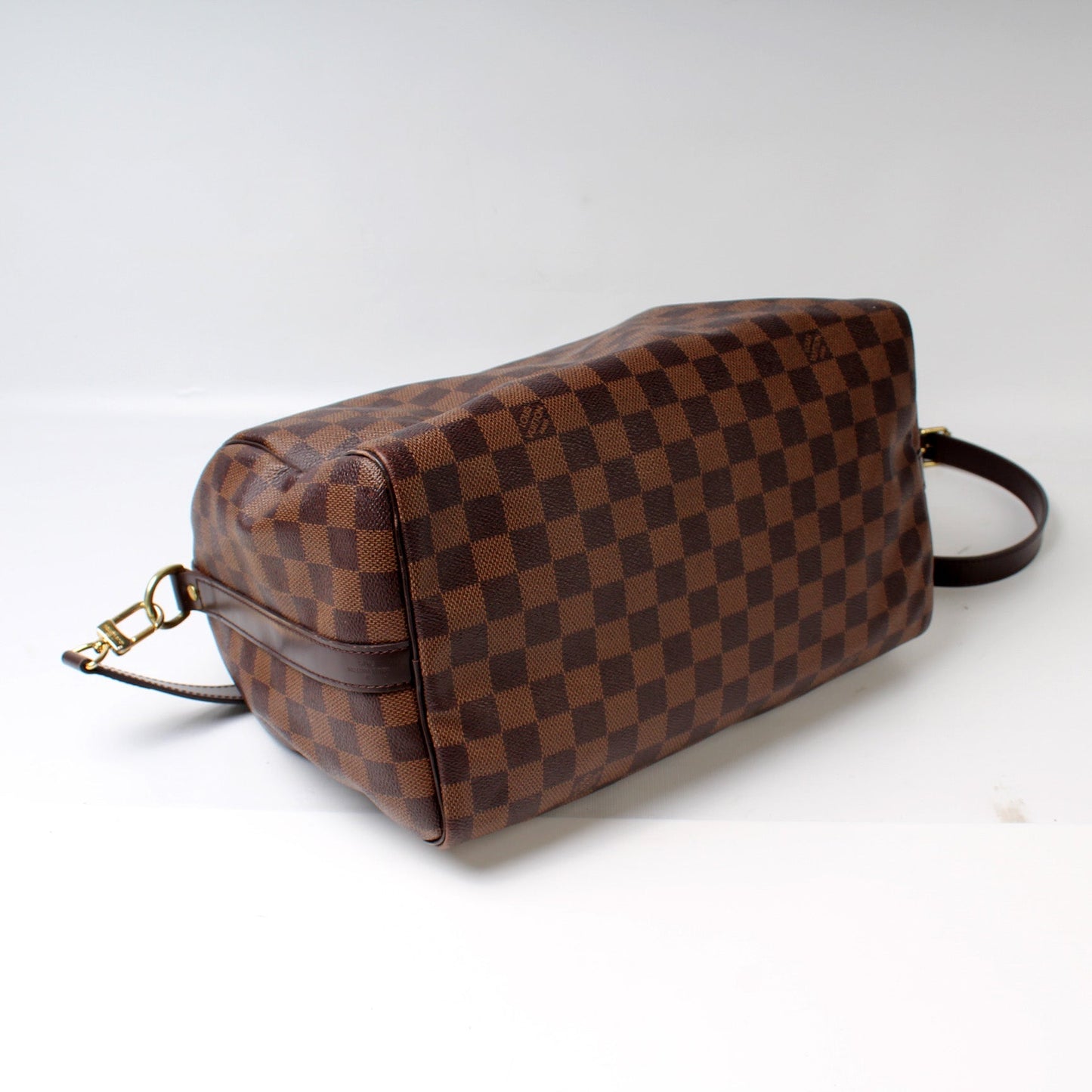 Louis Vuitton Speedy 30 Bandouliere Ebene Damier Handbag Ebene 4
