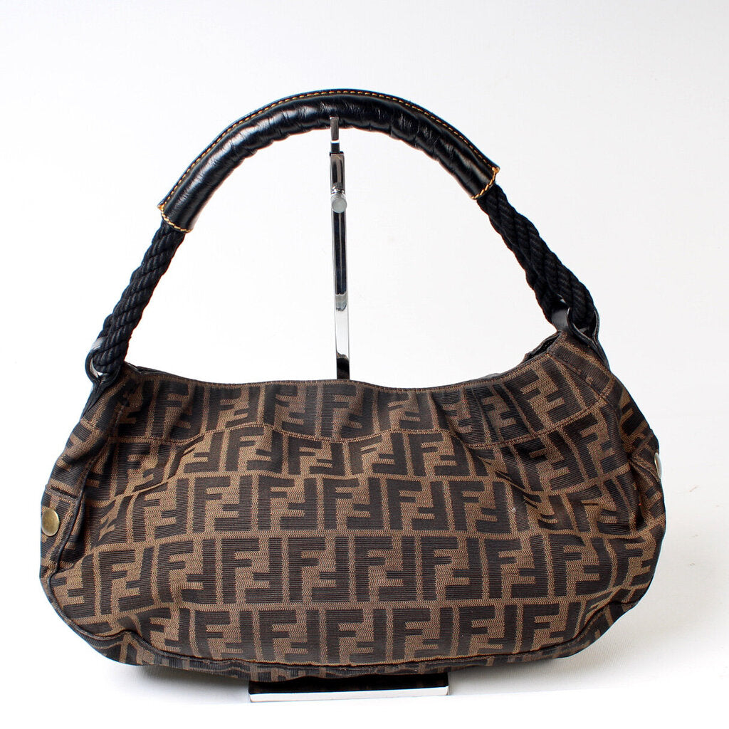 Fendi Zucca Media Bag Travel Bag