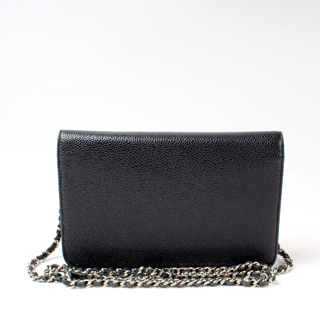 Chanel WOC Timeless CC Caviar 18M Clutch Bag