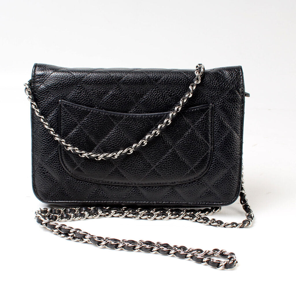 Chanel WOC Classic Quilted Caviar Clutch Bag Caviar 2