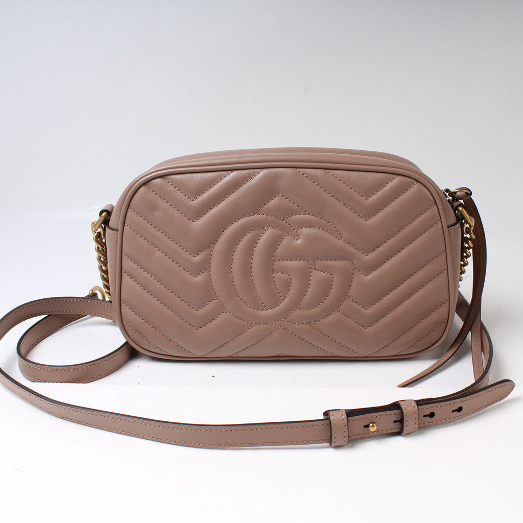 Gucci Marmont Camera Leather Small Crossbody Bag Camera 4