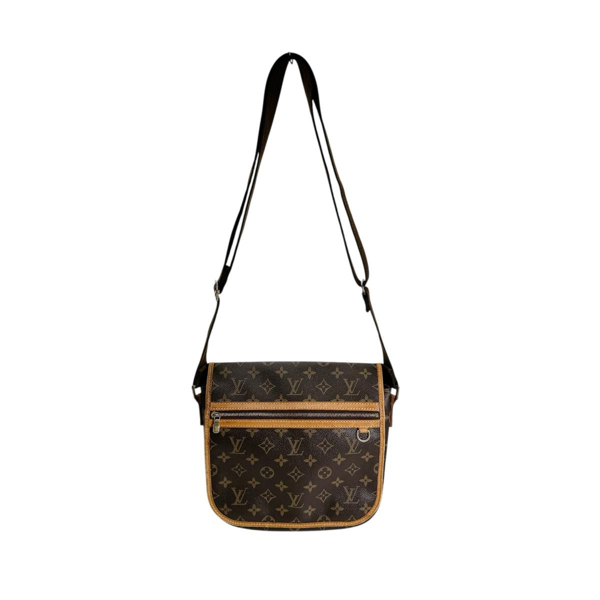 Louis Vuitton M40106 BosphorePM Monogram Canvas Brown Shoulder Bag