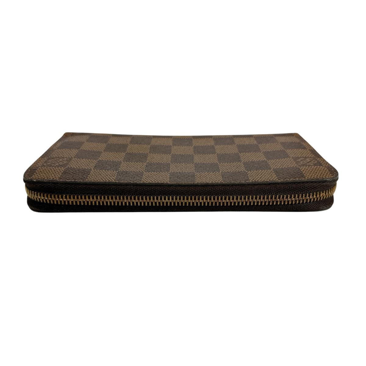 Louis Vuitton Long Purse N41661 Damier Canvas Brown Wallet Case 0