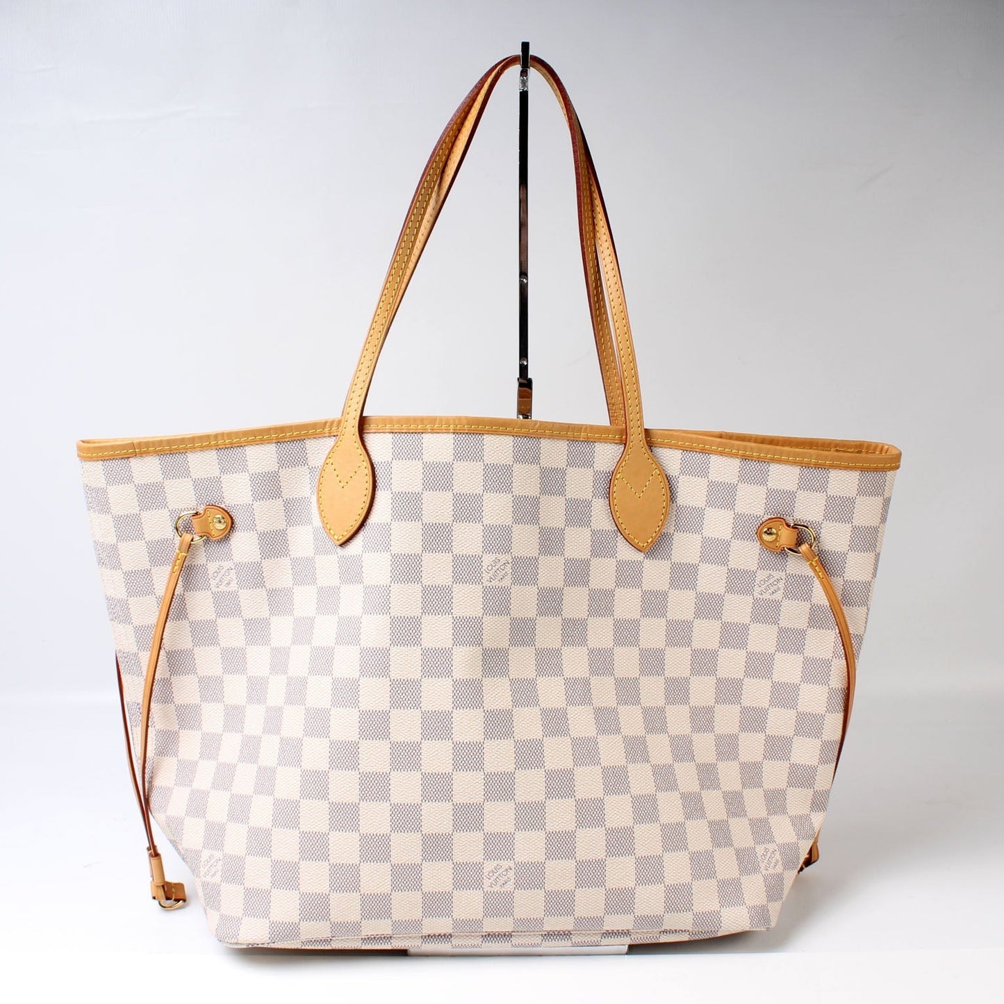 Louis Vuitton Neverfull MM Azur Damier Tote Bag Azur 39