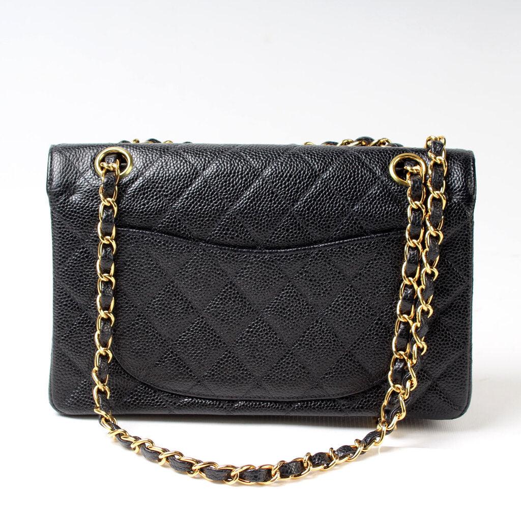 Chanel Classic Flap Caviar 6M Small Handbag