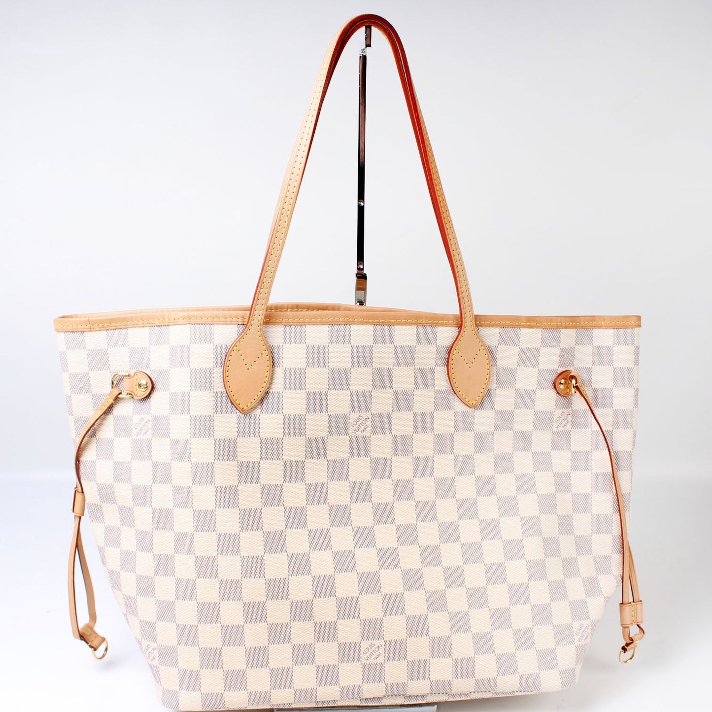 Louis Vuitton Neverfull MM Azur Damier Tote Bag Azur 459780Ff
