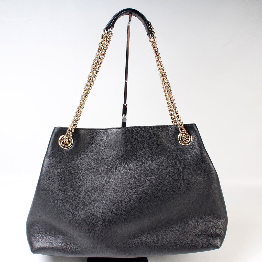 Gucci Soho Med Leather Shoulder Bag