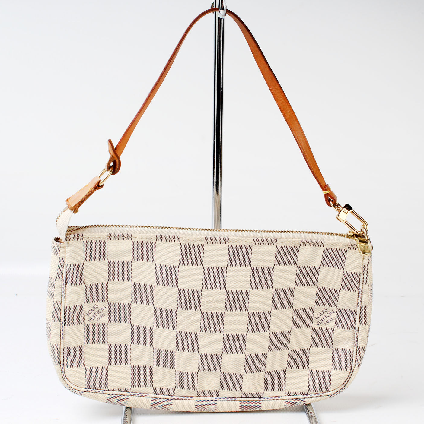 Louis Vuitton Pochette Accessories Dameir Azur Clutch Bag