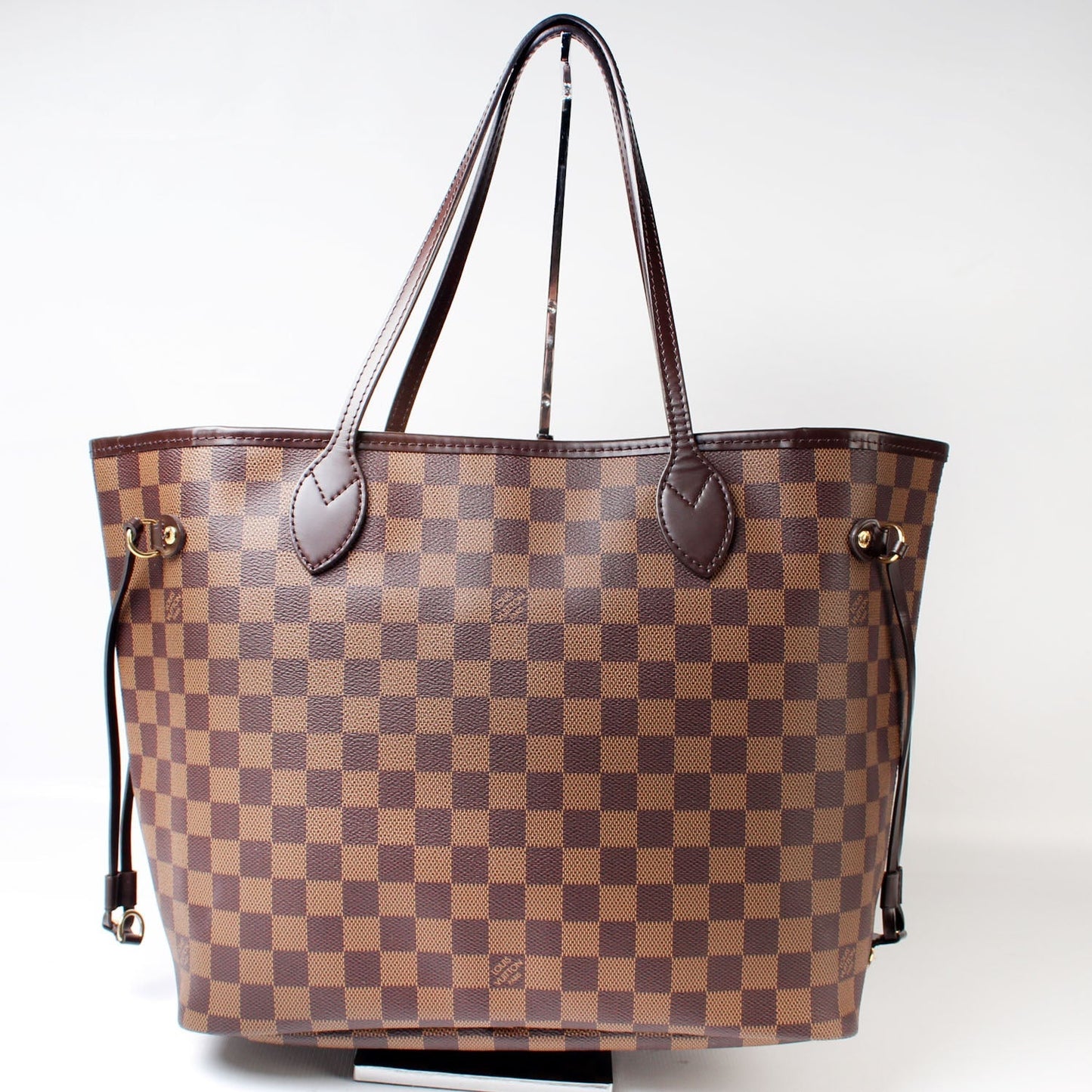 Louis Vuitton Neverfull MM Ebene Damier Tote Bag Ebene F1Fe19Ba