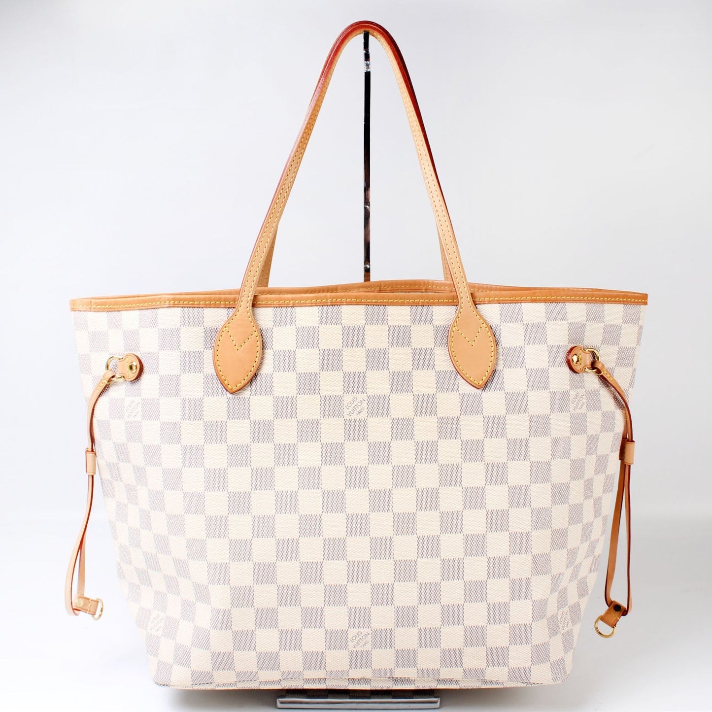 Louis Vuitton Neverfull MM Azur Damier Tote Bag Azur E21B19Ae