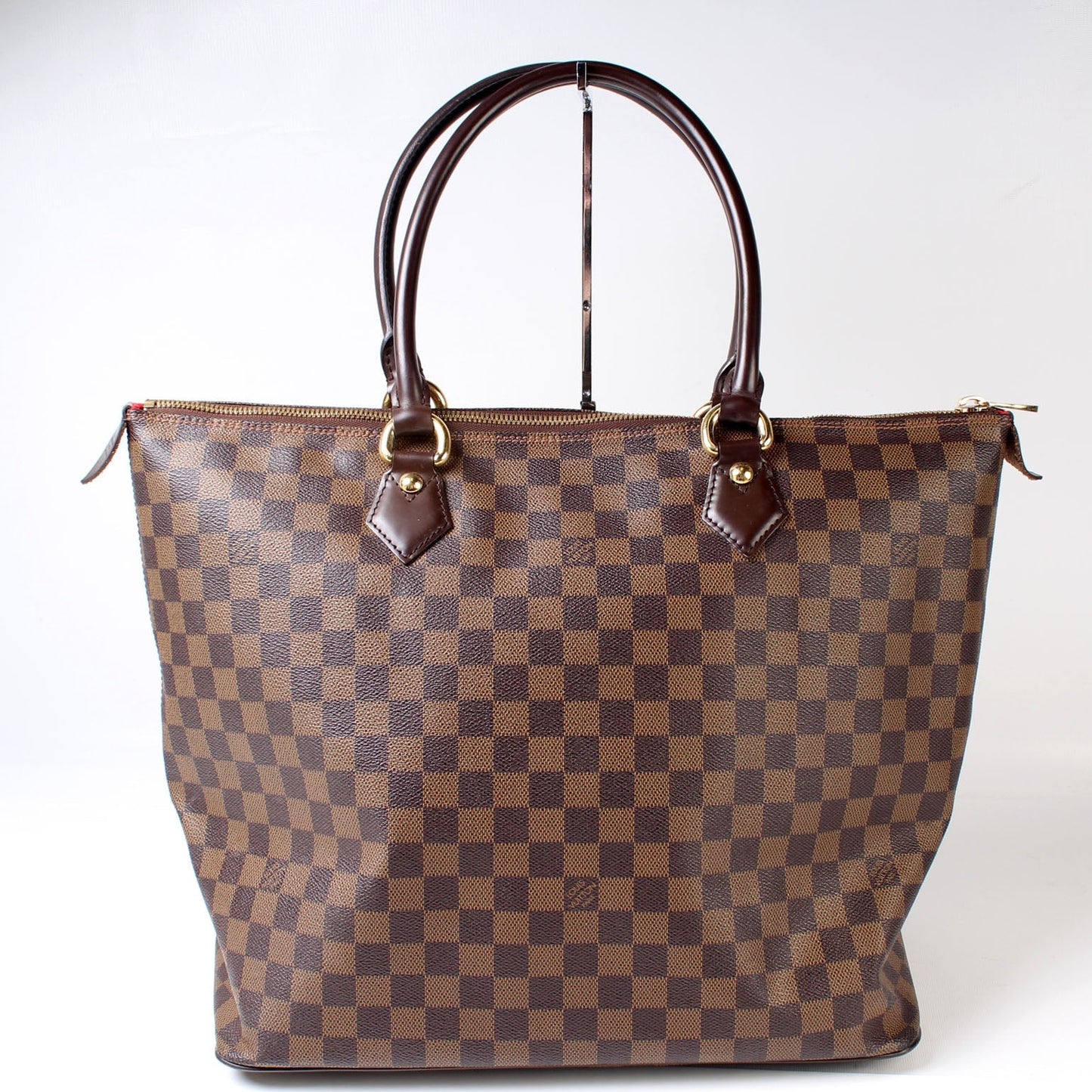 Louis Vuitton Saleya Ebene GM Damier Handbag