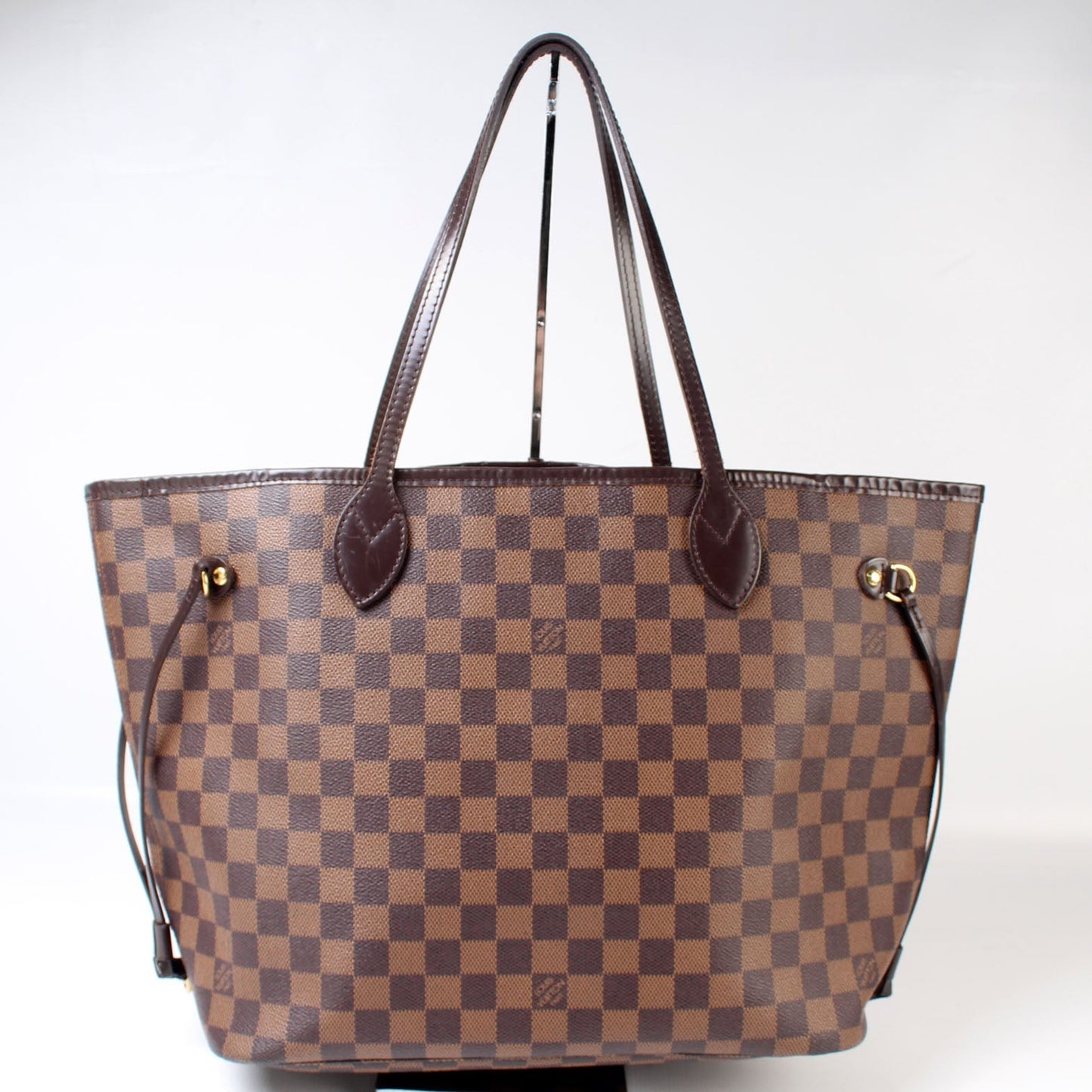 Louis Vuitton Neverfull MM Ebene Damier Tote Bag 26