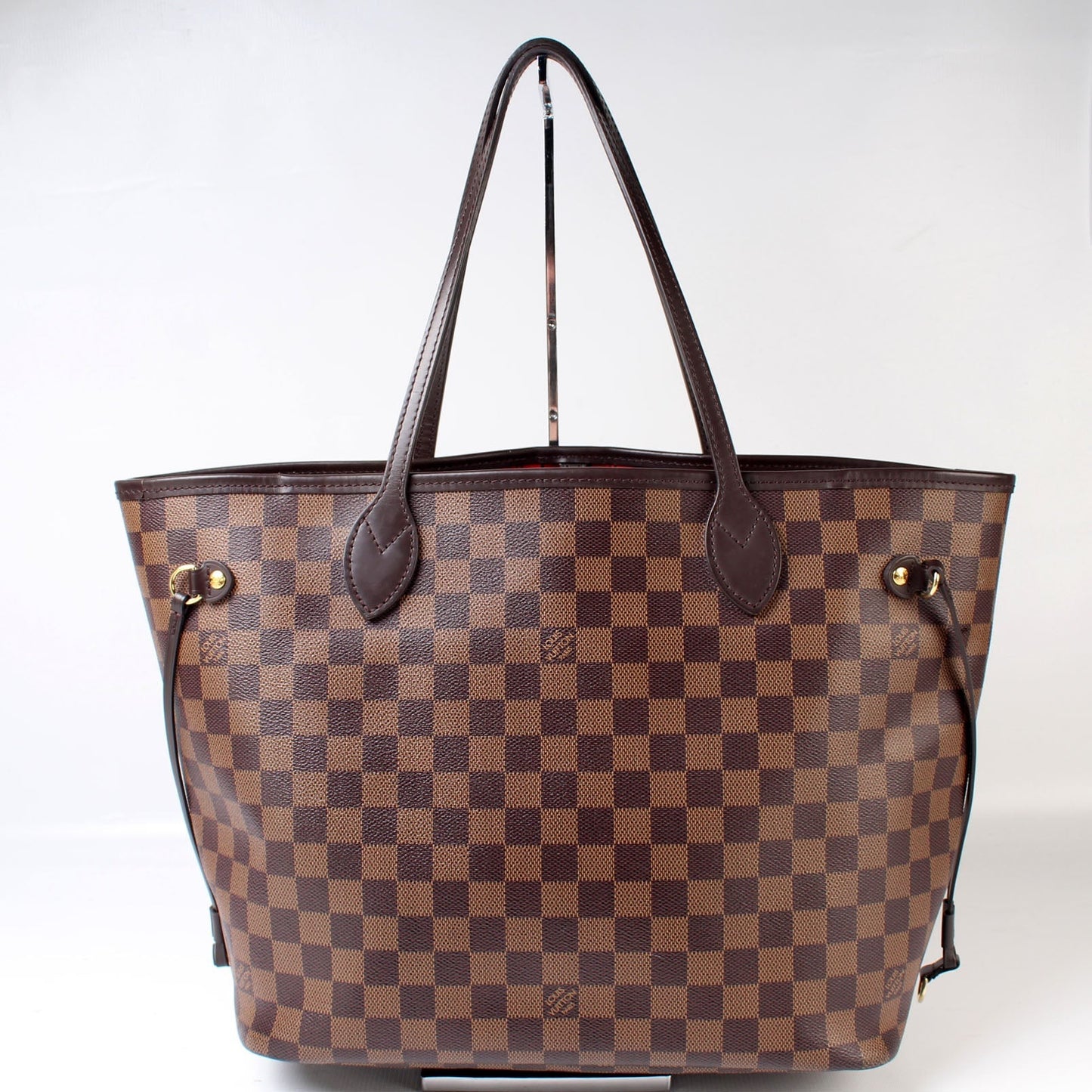 Louis Vuitton Neverfull MM Ebene Damier Wallet Case Ebene A52D68A0
