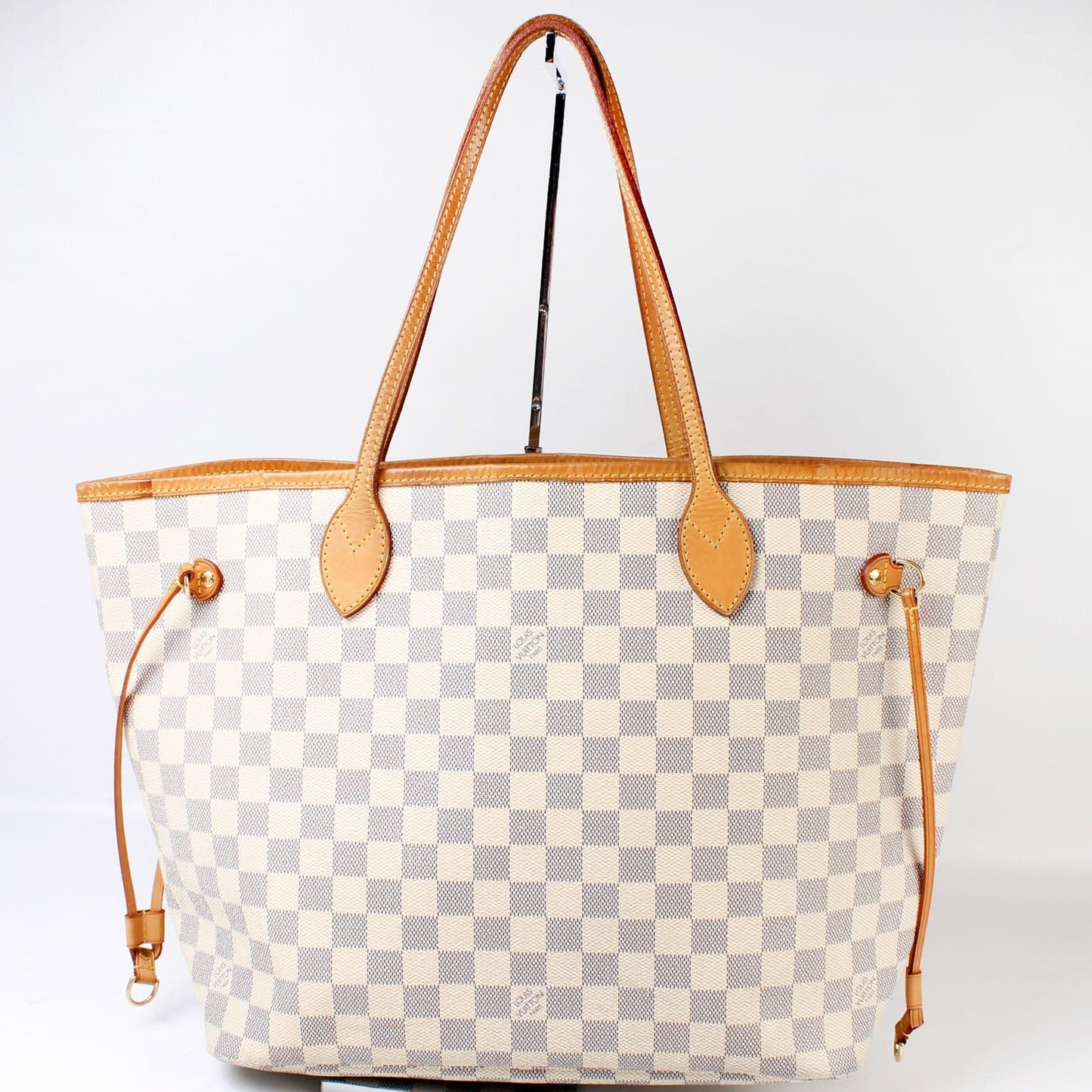 Louis Vuitton Neverfull MM Azur Damier Tote Bag Azur 37