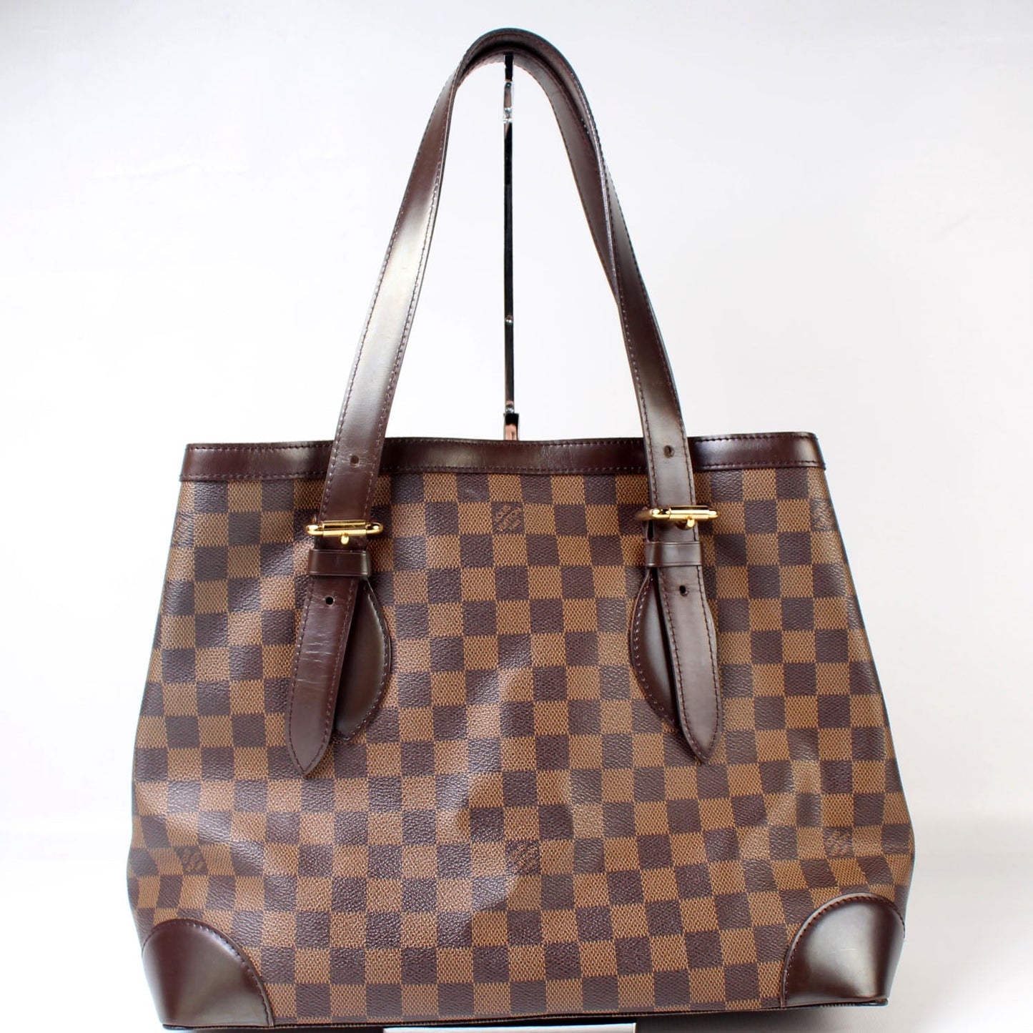 Louis Vuitton Hampstead MM Ebene Damier Handbag Ebene 21
