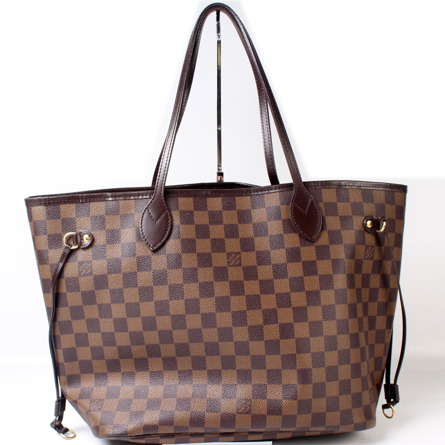 Louis Vuitton Neverfull MM Ebene Damier Tote Bag Ebene 93