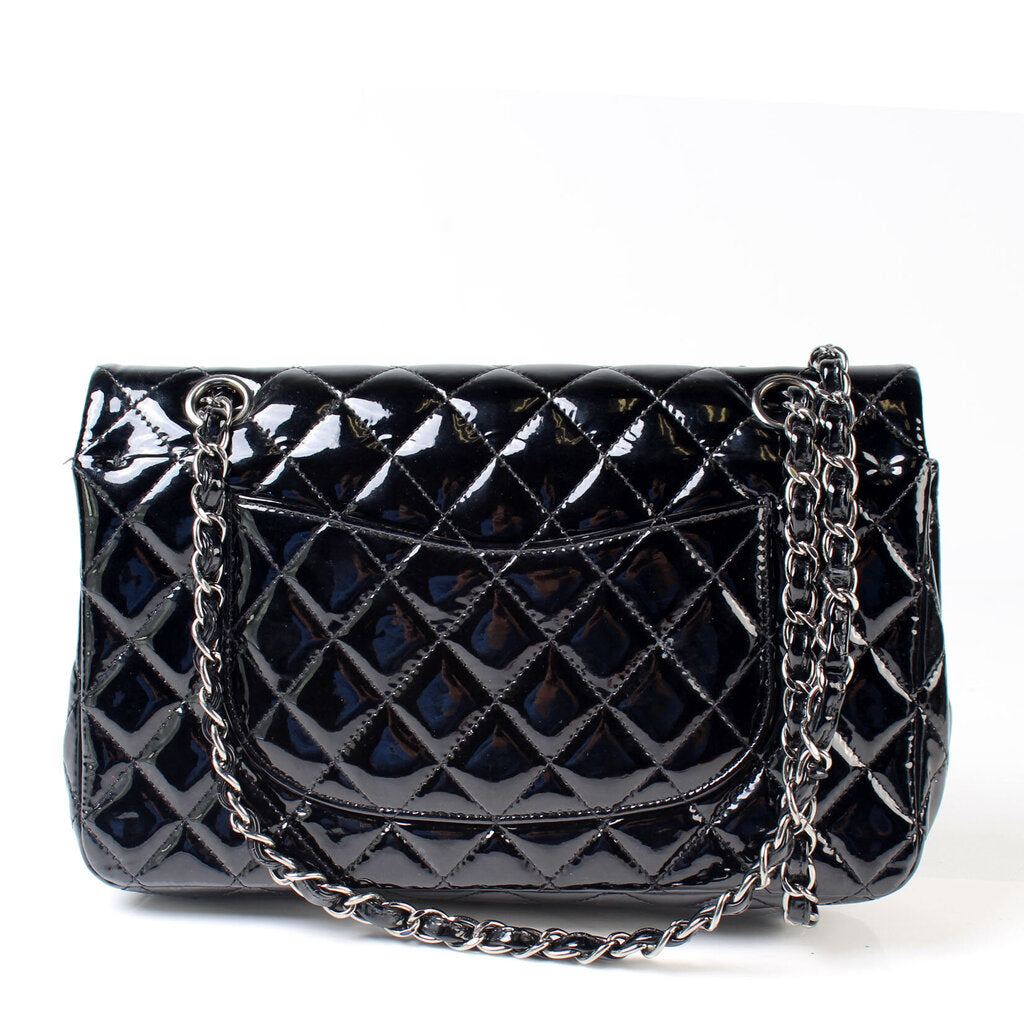 Chanel Classic Flap Patent 20M Small Handbag