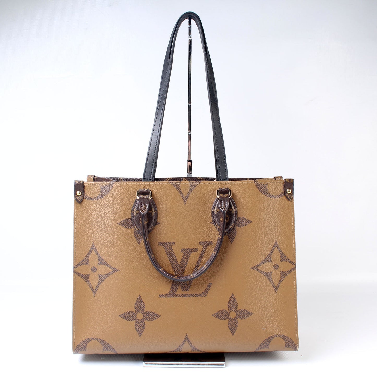 Louis Vuitton Onthego MM Reverse Monogram Handbag