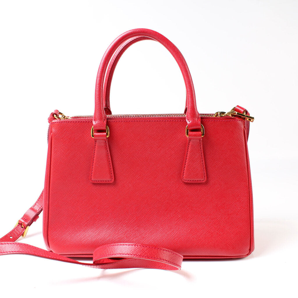Prada Saffiano Lux Crossbody Bag Mini Crossbody Bag