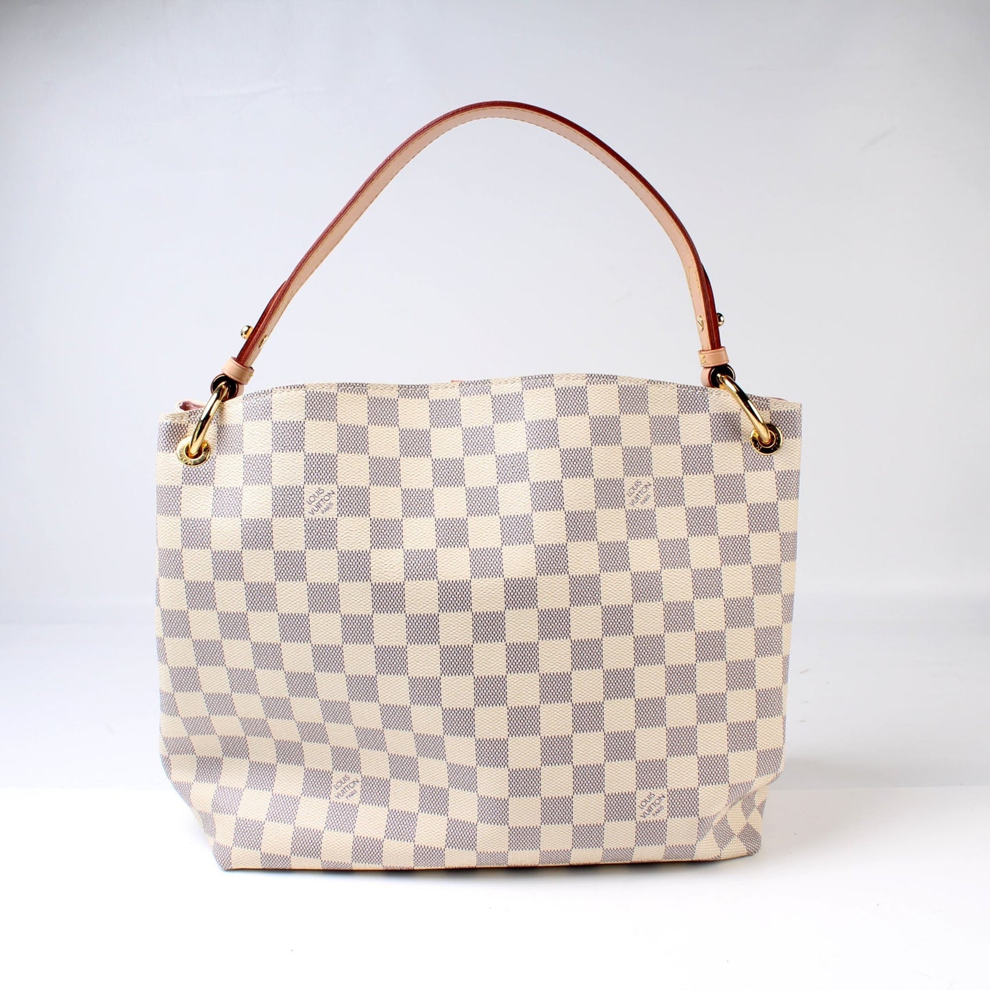 Louis Vuitton Graceful PM Azur Damier Handbag Azur 6