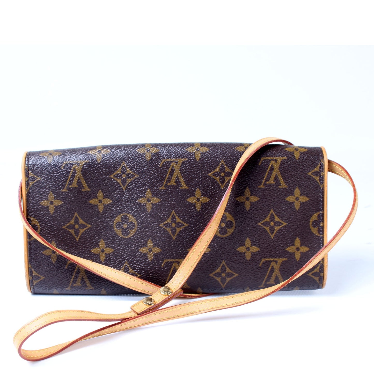 Louis Vuitton Pochette Twin GM Monogram Clutch Bag Monogram 10