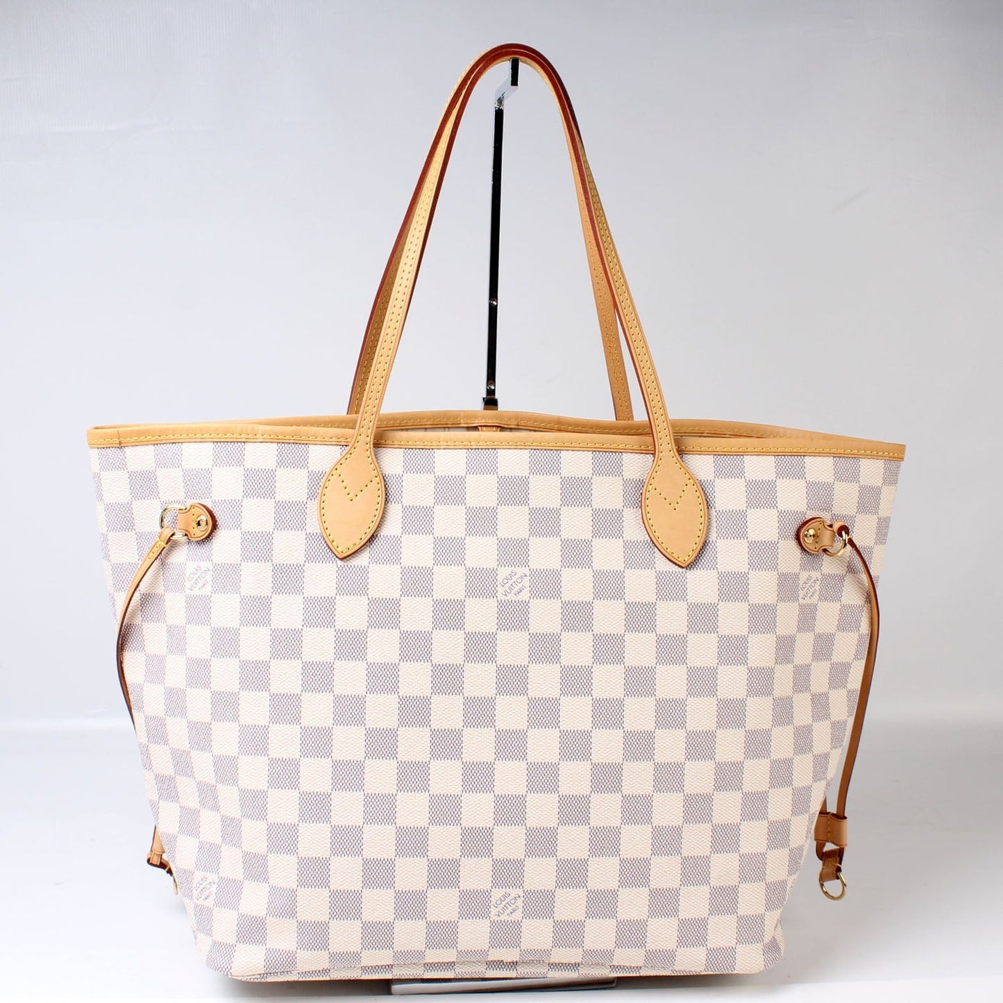Louis Vuitton Neverfull MM Azur Damier Tote Bag Azur 49