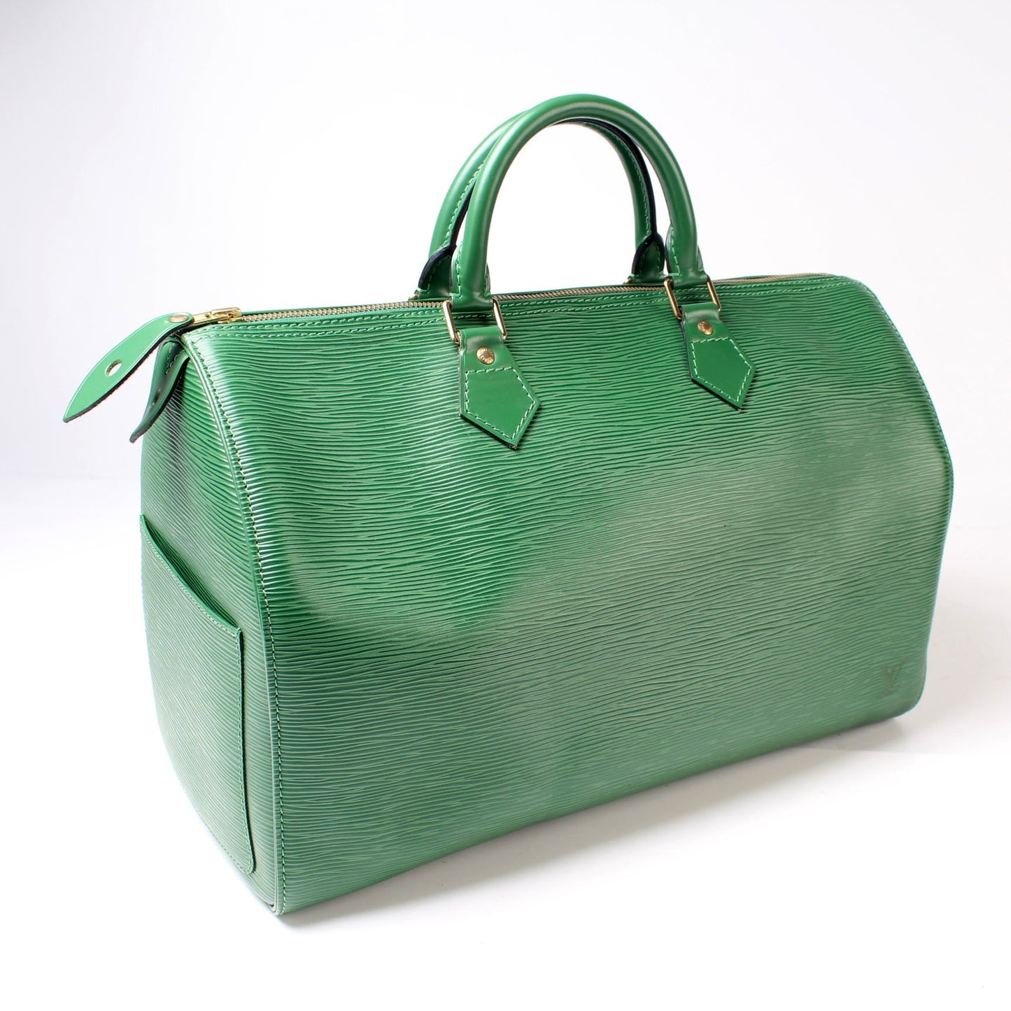 Louis Vuitton Speedy 35 Epi Handbag Epi 10