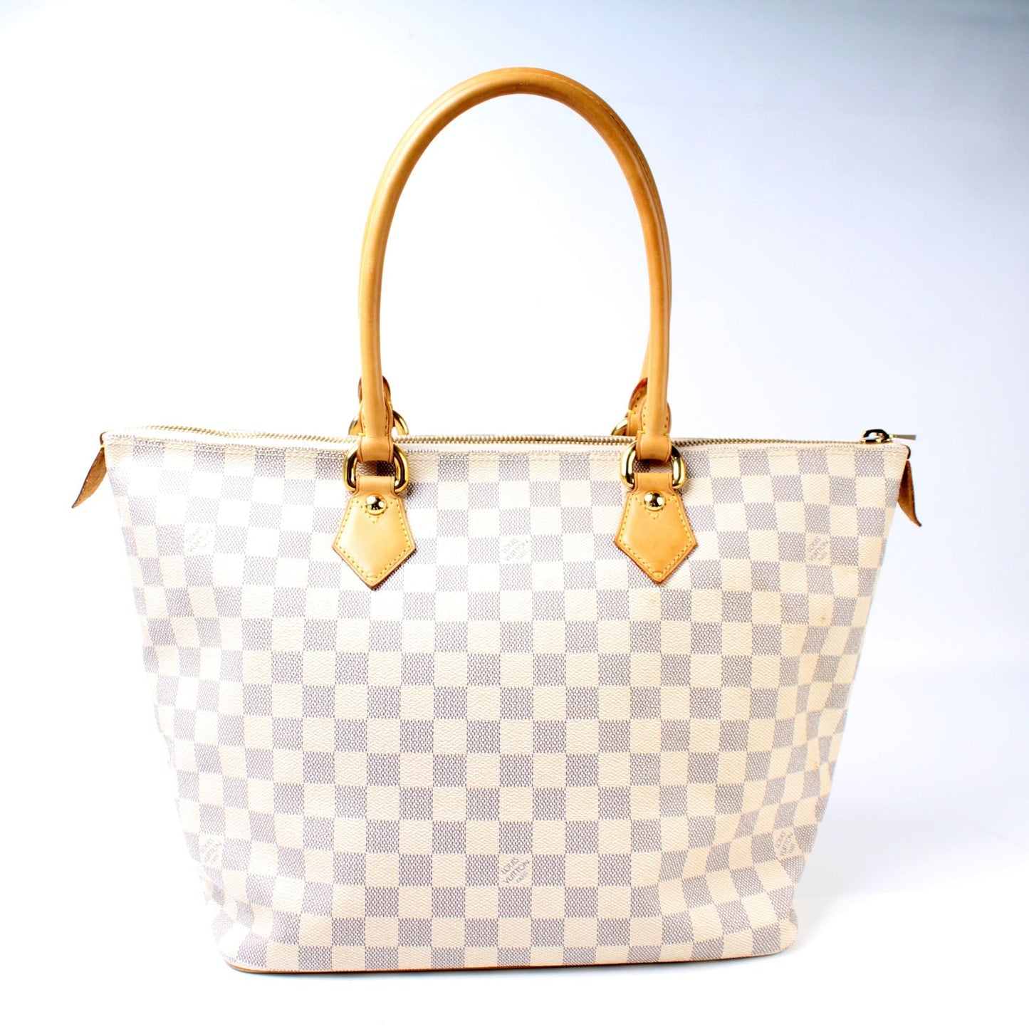Louis Vuitton Saleya Azur MM Damier Handbag Azur 8